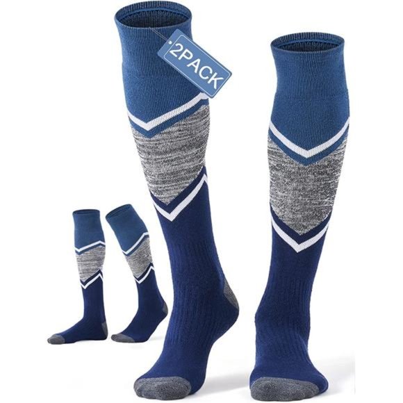 FITRELL 2/3 Pack Ski Socks for Skiing Snowboarding, Full Cushioned Winter Wool